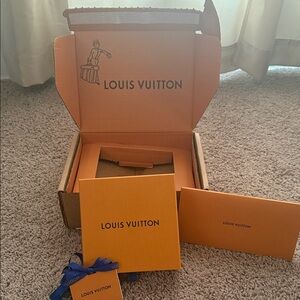 LV authentic box and packaging